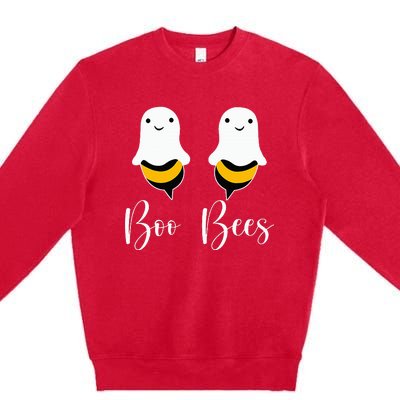 Boo Bees Couples Halloween Costume Premium Crewneck Sweatshirt