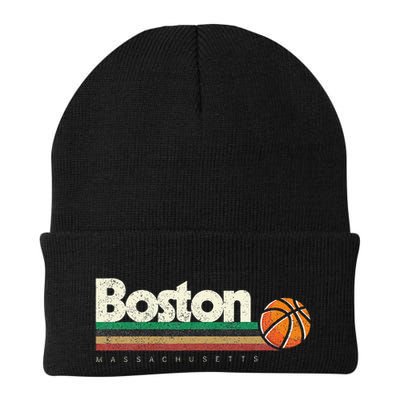 Basketball Boston City Bball Retro Stripes Beanie