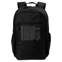 Bitcoin Block Code Daily Commute Backpack