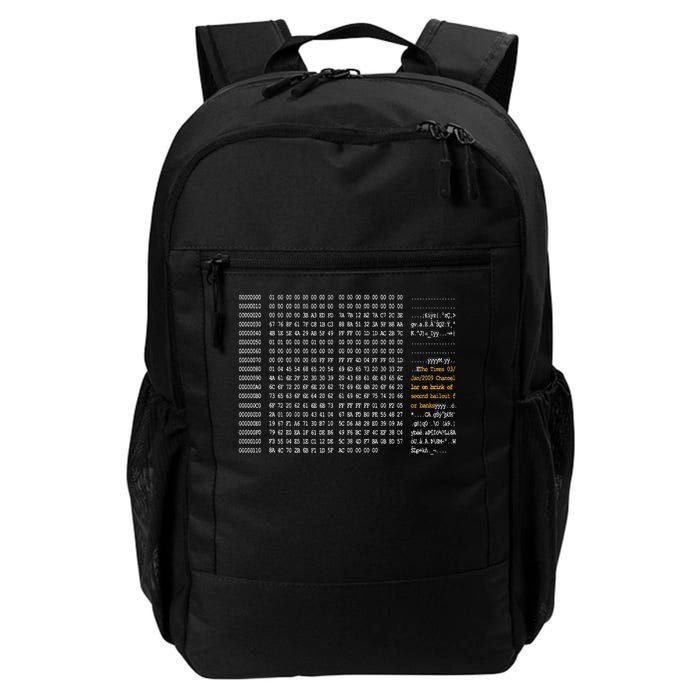 Bitcoin Block Code Daily Commute Backpack