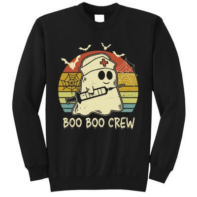 boo boo crew nurse halloween nurse costume out Sweatshirt