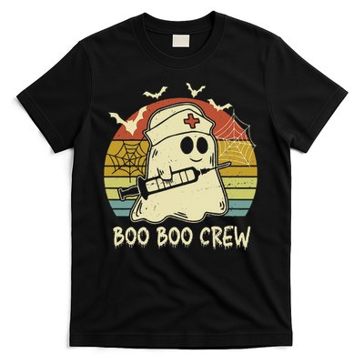 boo boo crew nurse halloween nurse costume out T-Shirt