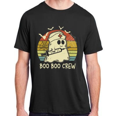 boo boo crew nurse halloween nurse costume out Adult ChromaSoft Performance T-Shirt