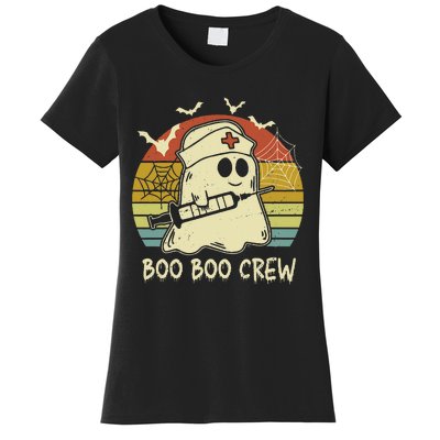 boo boo crew nurse halloween nurse costume out Women's T-Shirt