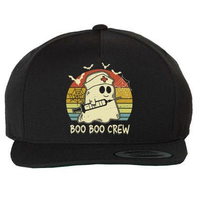 boo boo crew nurse halloween nurse costume out Wool Snapback Cap