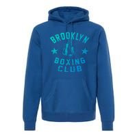 Brooklyn Boxing Club Vintage Distressed Boxing Gift Premium Hoodie