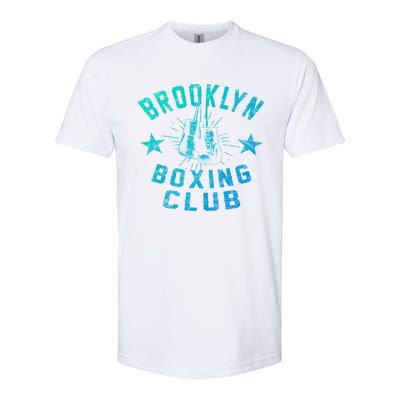 Brooklyn Boxing Club Vintage Distressed Boxing Gift Softstyle CVC T-Shirt