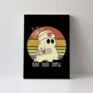 Boo Boo Crew Nurse Halloween Nurse For Women Canvas