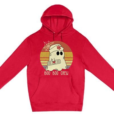 Boo Boo Crew Nurse Halloween Nurse For Women Premium Pullover Hoodie