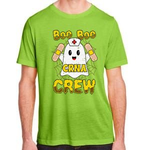 Boo Boo Crew Nurse Halloween CRNA Nurse For Women Adult ChromaSoft Performance T-Shirt