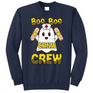 Boo Boo Crew Nurse Halloween CRNA Nurse For Women Sweatshirt