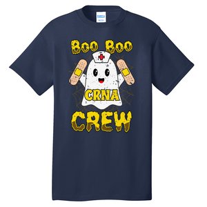 Boo Boo Crew Nurse Halloween CRNA Nurse For Women Tall T-Shirt