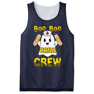 Boo Boo Crew Nurse Halloween CRNA Nurse For Women Mesh Reversible Basketball Jersey Tank