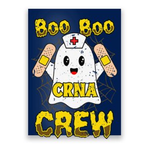 Boo Boo Crew Nurse Halloween CRNA Nurse For Women Poster