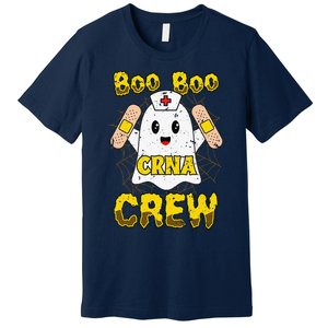 Boo Boo Crew Nurse Halloween CRNA Nurse For Women Premium T-Shirt