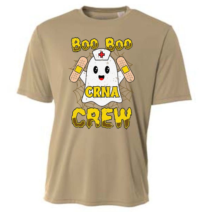 Boo Boo Crew Nurse Halloween CRNA Nurse For Women Cooling Performance Crew T-Shirt