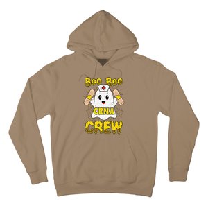 Boo Boo Crew Nurse Halloween CRNA Nurse For Women Hoodie