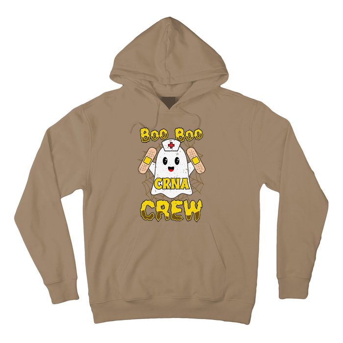 Boo Boo Crew Nurse Halloween CRNA Nurse For Women Hoodie