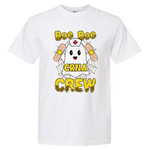 Boo Boo Crew Nurse Halloween CRNA Nurse For Women Garment-Dyed Heavyweight T-Shirt