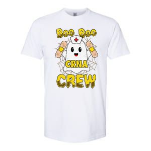 Boo Boo Crew Nurse Halloween CRNA Nurse For Women Softstyle CVC T-Shirt