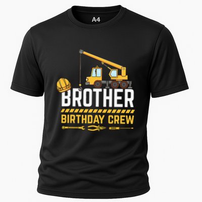 Brother Birthday Crew Construction Birthday Cooling Performance Crew T-Shirt
