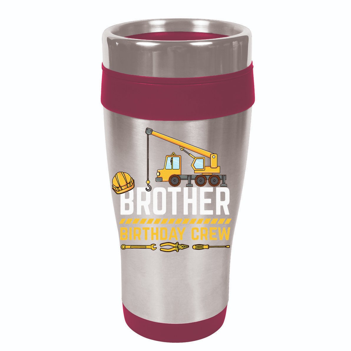 Brother Birthday Crew Construction Birthday Womens Tank Top