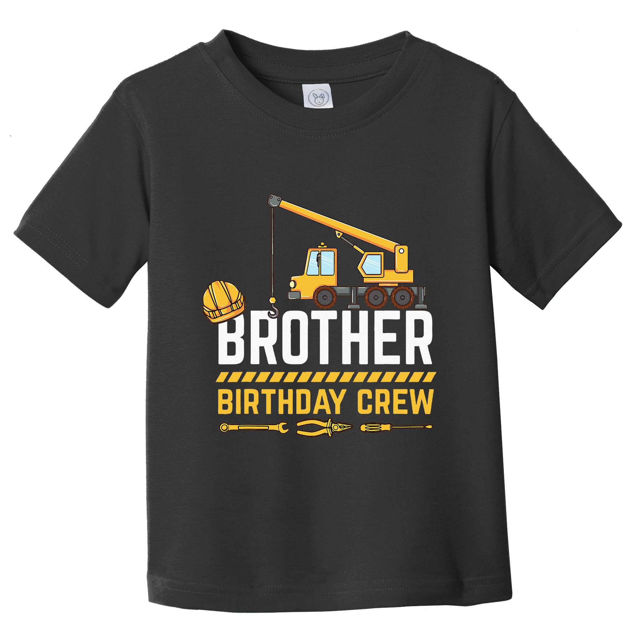 Brother Birthday Crew Construction Birthday Toddler T-Shirt