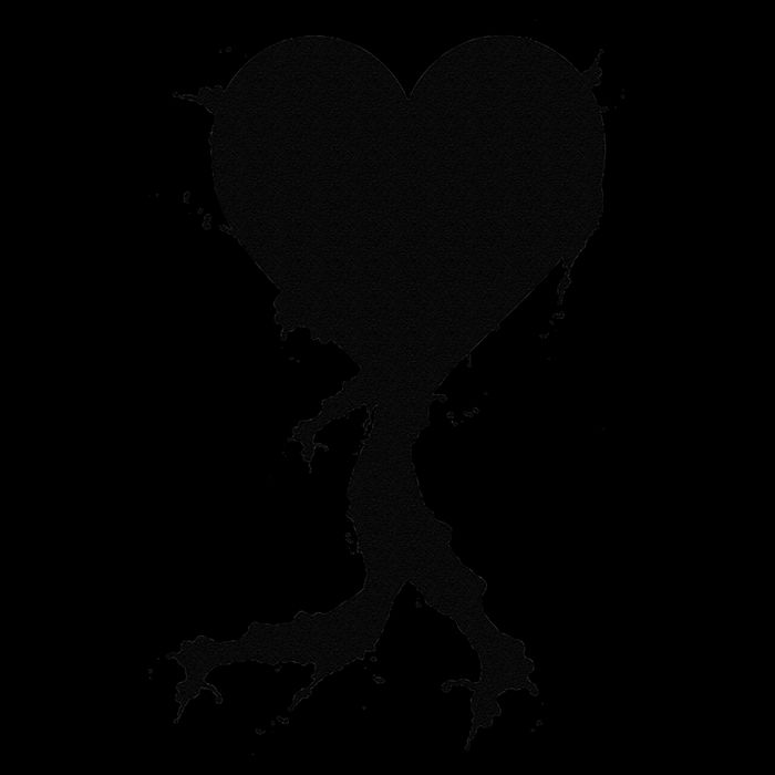 Black Bleeding Cut Open Broken Healing Heart Valentine .Png Impact Tech Backpack