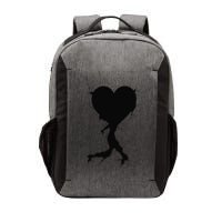 Black Bleeding Cut Open Broken Healing Heart Valentine .Png Vector Backpack