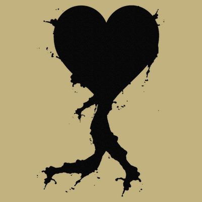 Black Bleeding Cut Open Broken Healing Heart Valentine .Png T-Shirt