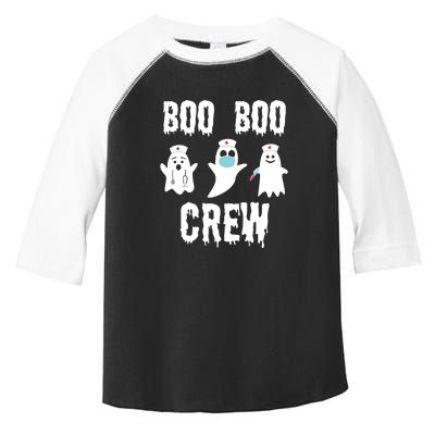 Boo Boo Crew Nurse Halloween Ghost Costume Toddler Fine Jersey T-Shirt