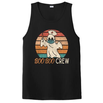 Boo Boo Crew Ghost Nurse Halloween Costume Nurses RN Vintage PosiCharge Competitor Tank