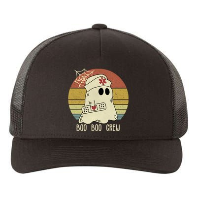 Boo Boo Crew Nurse Halloween Nurse Yupoong Adult 5-Panel Trucker Hat