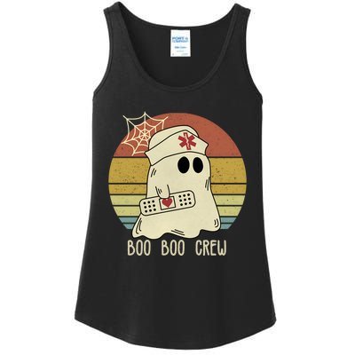 Boo Boo Crew Nurse Halloween Nurse Ladies Essential Tank