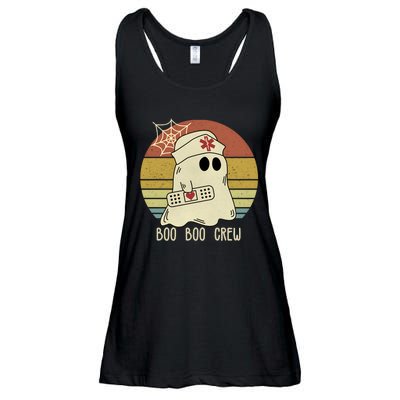 Boo Boo Crew Nurse Halloween Nurse Ladies Essential Flowy Tank