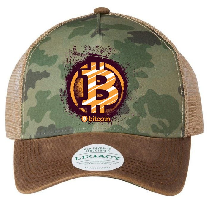 Bitcoin BTC Crypto Cryptocurrency Trader Legacy Tie Dye Trucker Hat