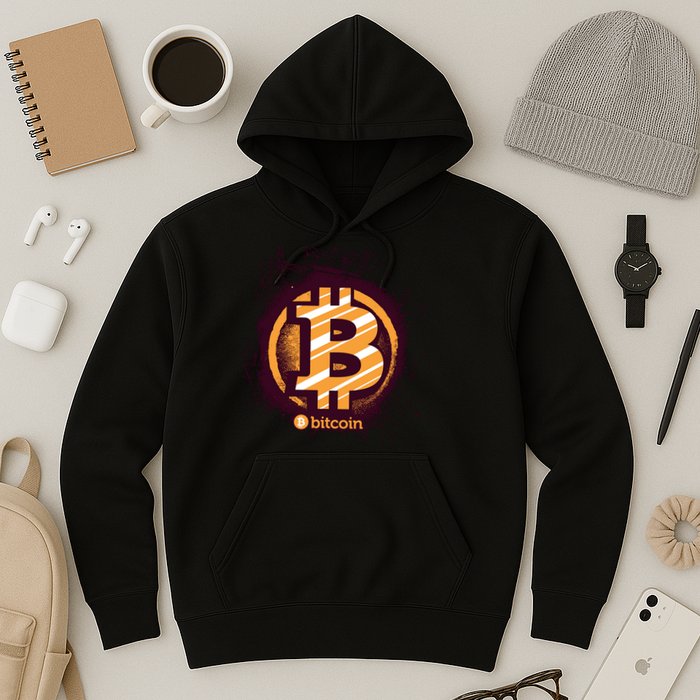 Bitcoin BTC Crypto Cryptocurrency Trader Hoodie
