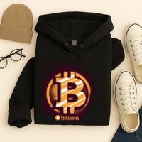 Bitcoin BTC Crypto Cryptocurrency Trader Hoodie