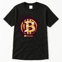 Bitcoin BTC Crypto Cryptocurrency Trader Tall T-Shirt