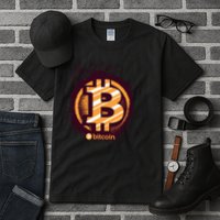 Bitcoin BTC Crypto Cryptocurrency Trader Tall T-Shirt