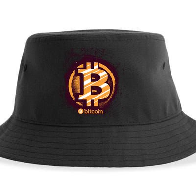 Bitcoin BTC Crypto Cryptocurrency Trader Sustainable Bucket Hat
