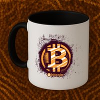 Bitcoin BTC Crypto Cryptocurrency Trader Mug