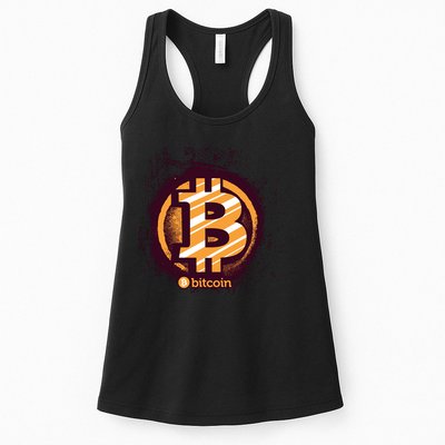 Bitcoin BTC Crypto Cryptocurrency Trader Womens Tank Top