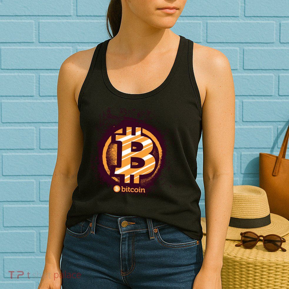 Bitcoin BTC Crypto Cryptocurrency Trader Womens Tank Top