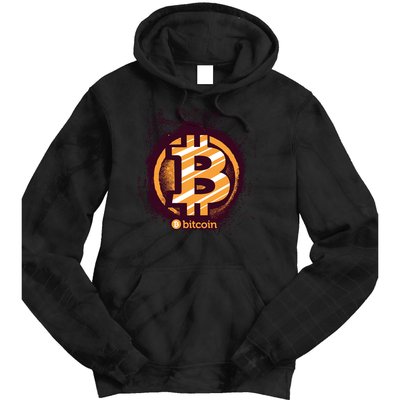 Bitcoin BTC Crypto Cryptocurrency Trader Tie Dye Hoodie