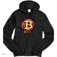 Bitcoin BTC Crypto Cryptocurrency Trader Tie Dye Hoodie