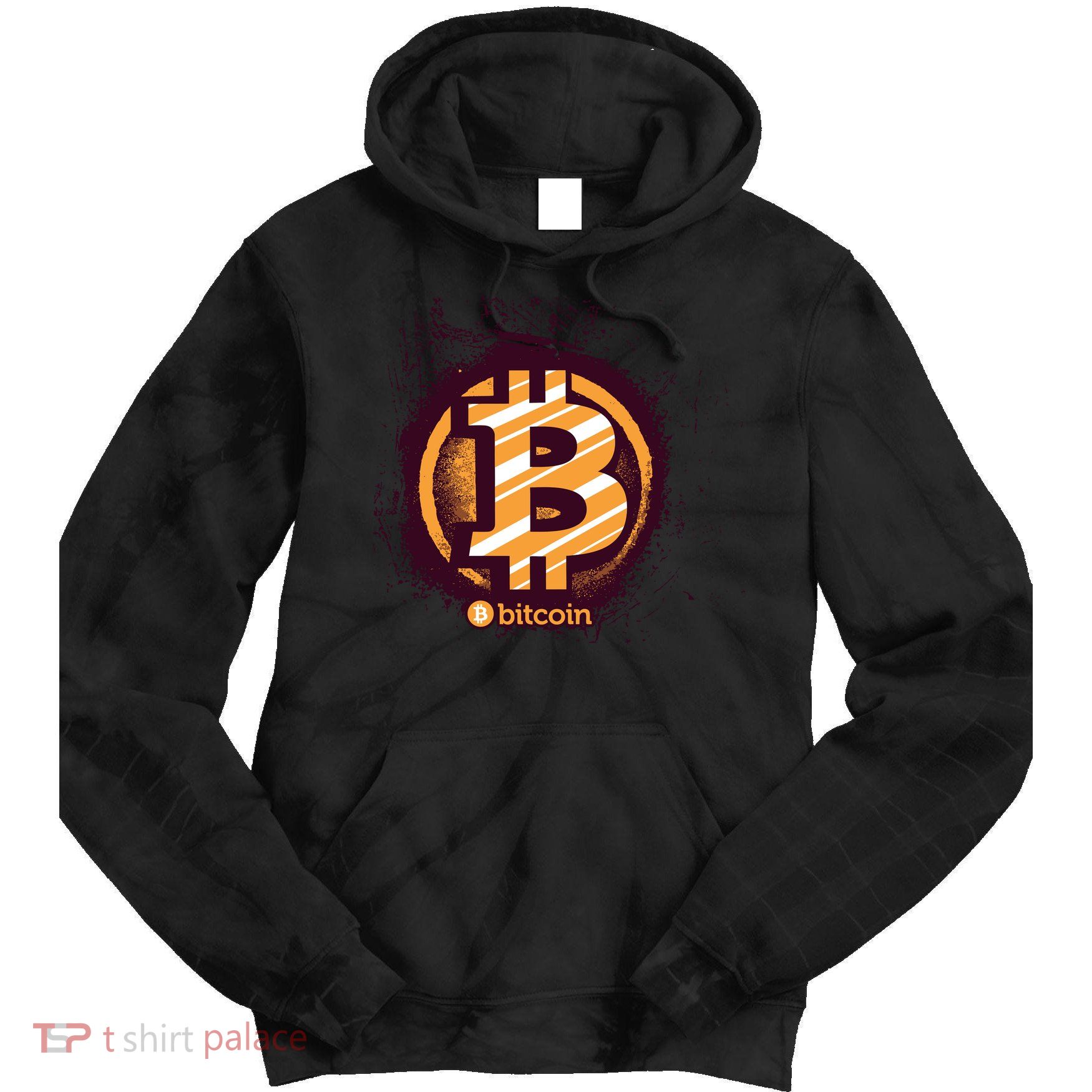 Bitcoin BTC Crypto Cryptocurrency Trader Tie Dye Hoodie