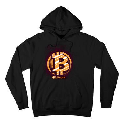 Bitcoin BTC Crypto Cryptocurrency Trader Tall Hoodie