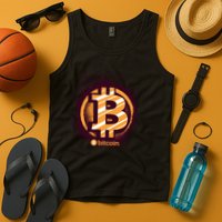 Bitcoin BTC Crypto Cryptocurrency Trader Tank Top