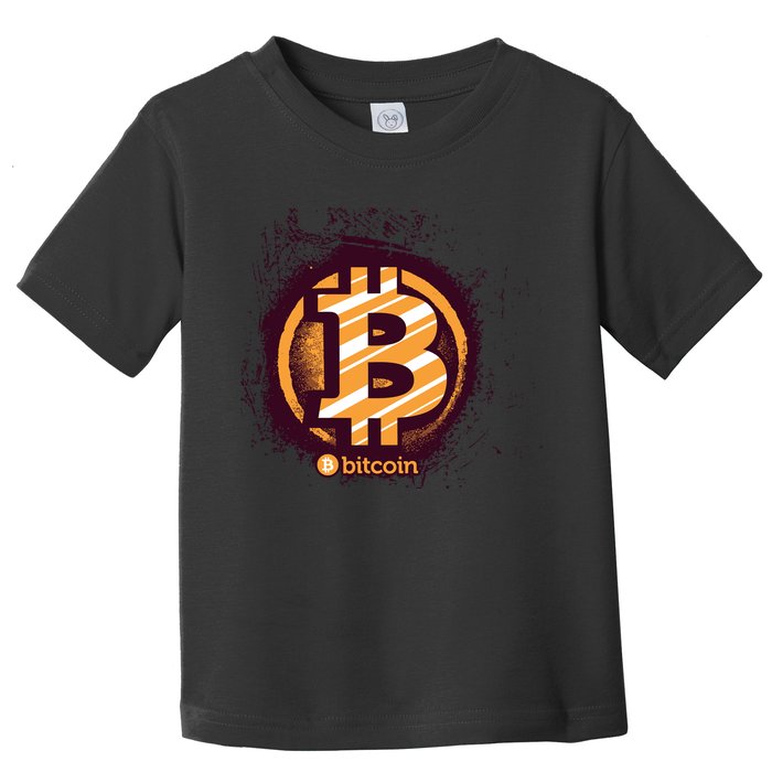 Bitcoin BTC Crypto Cryptocurrency Trader Toddler T-Shirt